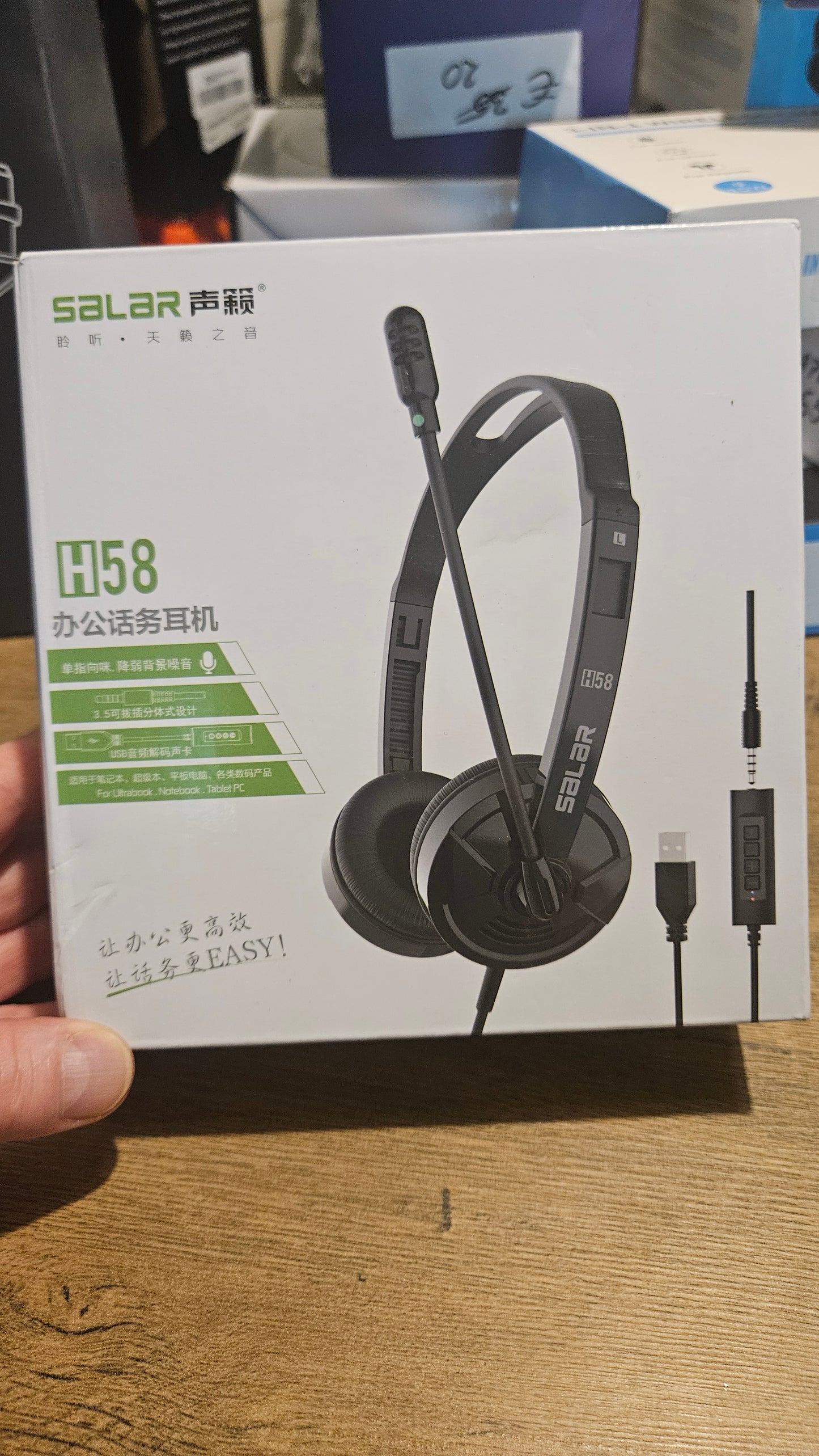 3.5mm USB Headset with Microphone