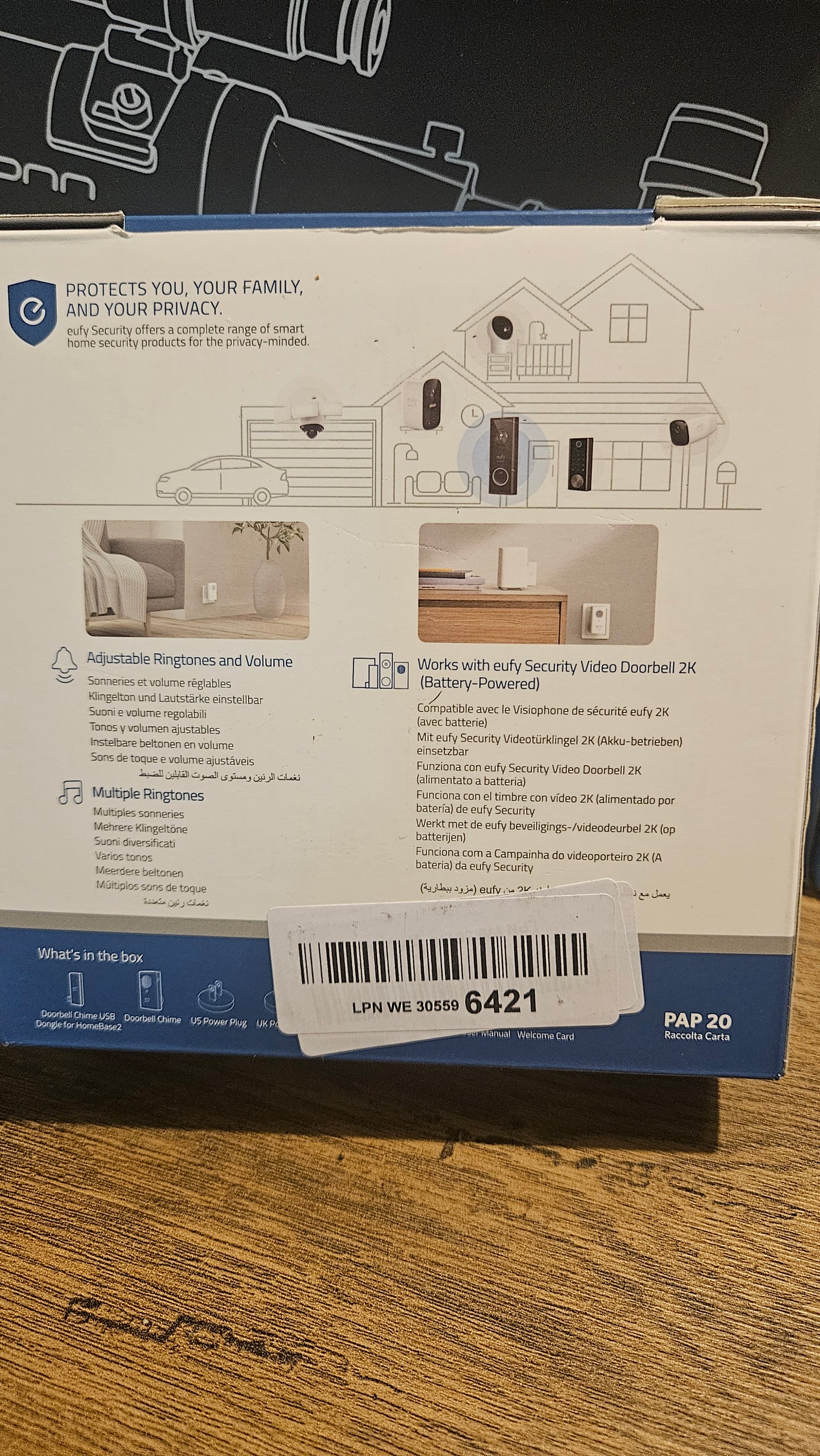 Additional Doorbell Chime, eufy security