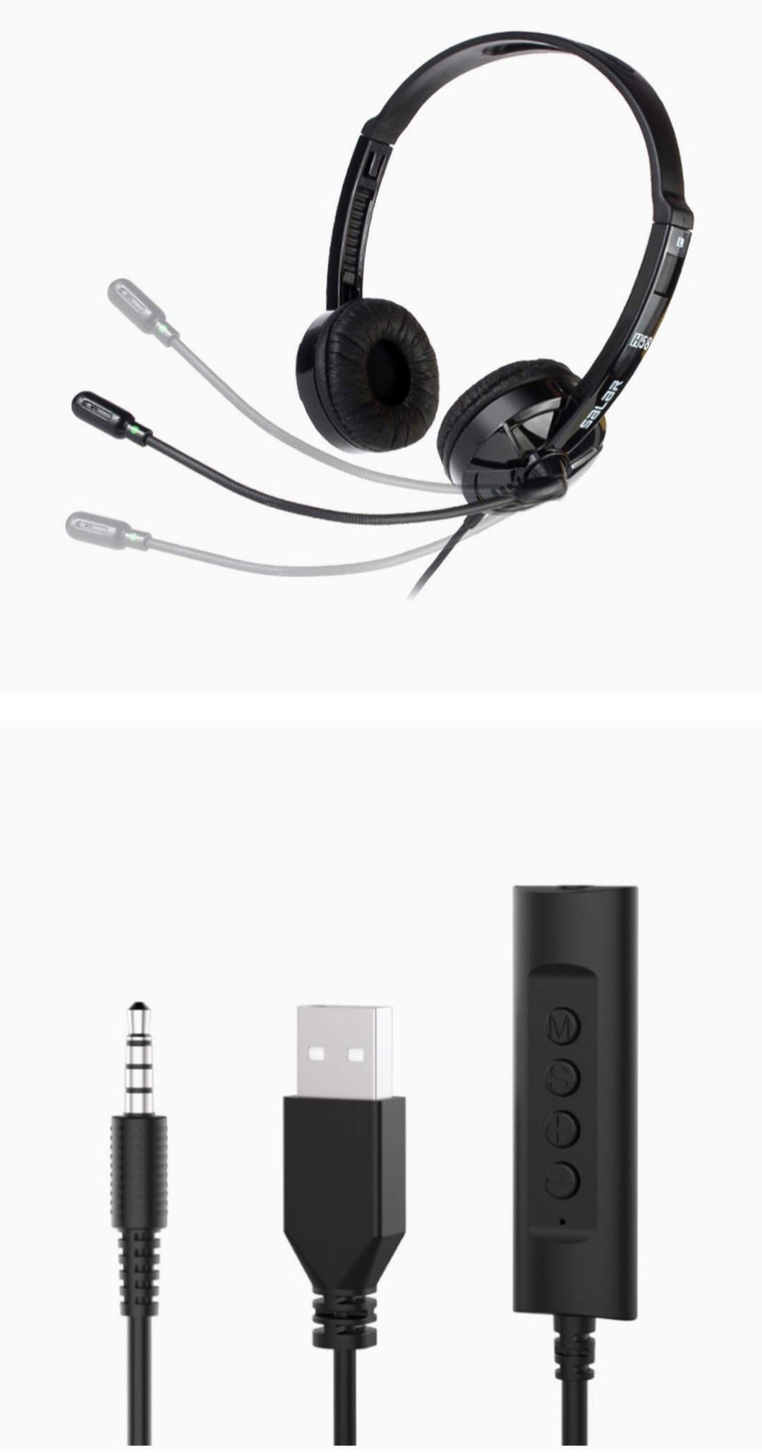 3.5mm USB Headset with Microphone